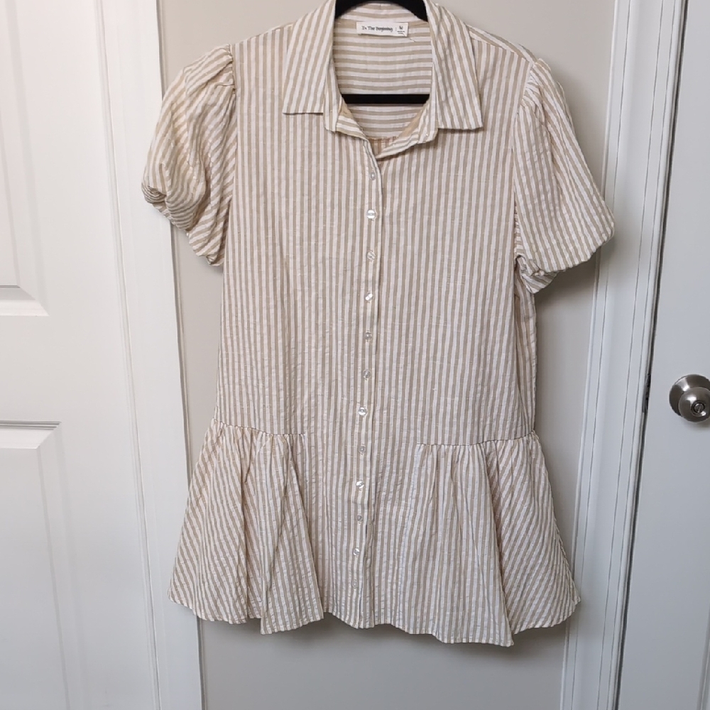 In The Beginning Medium Drop Waist Dress